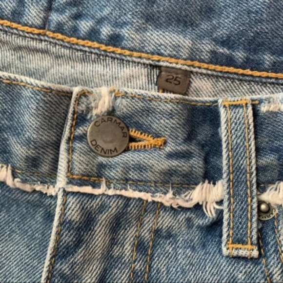 Carmar Distressed Denim Shorts - Picture 4 of 6